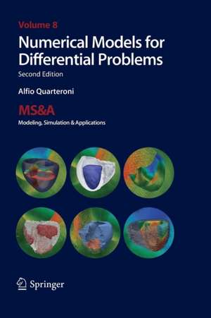 Numerical Models for Differential Problems de Alfio Quarteroni