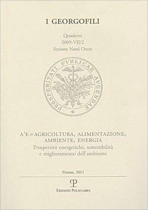 I Georgofili: Prospettive Energetiche, Sostenibilita E Miglioramento Dell'ambiente, Milano, 25 Ma de Edizioni Polistampa