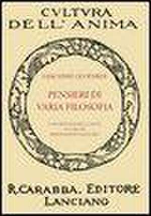 Pensieri di varia filosofia de Giacomo Leopardi