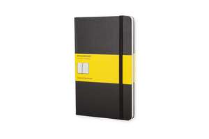 Moleskine Large Squared Hardcover Notebook Black: 13 x 20 cm, 240 pagini de SIN AUTOR