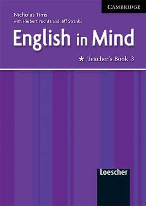 English in Mind 3 Teacher's Book Italian Edition de Nicholas Tims