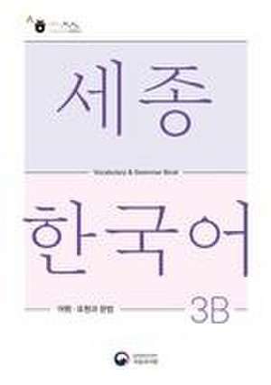 Sejong Korean Vocabulary and Grammar 3B de National Institute of Korean Language