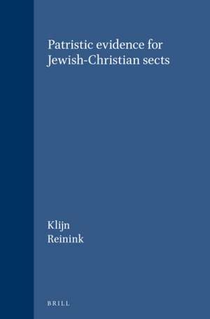 Patristic evidence for Jewish-Christian sects de Klijn