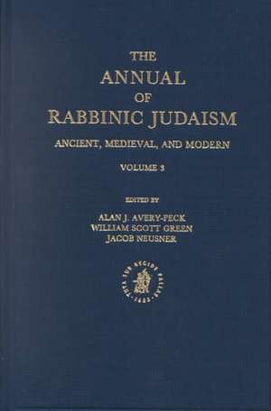 The Annual of Rabbinic Judaism de Alan Avery-Peck