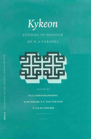 Kykeon: Studies in Honour of H.S. Versnel de H.F.J. Horstmanshoff