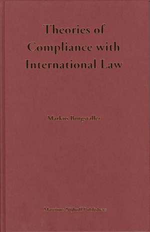 Theories of Compliance with International Law de Mark G. Burgstaller