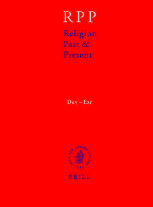 Religion Past and Present, Volume 4 (Dev-Ezr) de Hans Dieter Betz