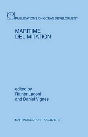 Maritime Delimitation de Rainer Lagoni