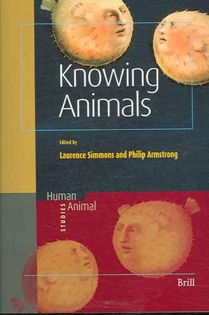 Knowing Animals de Laurence Simmons