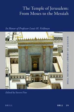 The Temple of Jerusalem: From Moses to the Messiah: In Honor of Professor Louis H. Feldman de Steven Fine