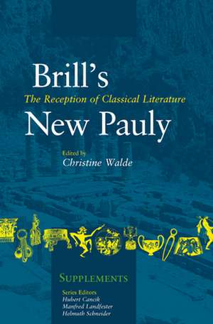 The Reception of Classical Literature de Christine Walde