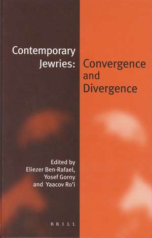 Contemporary Jewries: Convergence and Divergence (paperback) de Eliezer Ben-Rafael