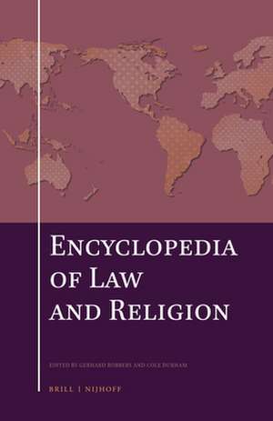 The Encyclopedia of Law and Religion (SET) de Gerhard Robbers