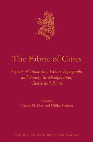 The Fabric of Cities: Aspects of Urbanism, Urban Topography and Society in Mesopotamia, Greece and Rome de Natalie N. May