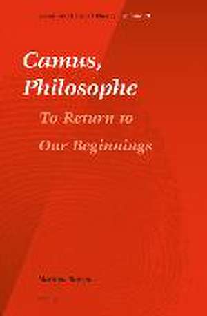 Camus, Philosophe de Matthew Sharpe