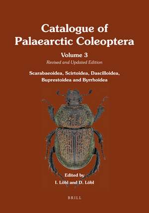 Scarabaeoidea – Scirtoidea – Dascilloidea – Buprestoidea - Byrrhoidea: Revised and Updated Edition de Ivan Löbl