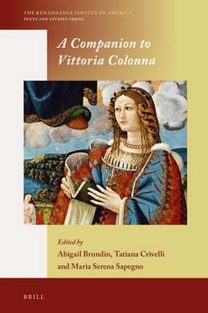 A Companion to Vittoria Colonna de Abigail Brundin