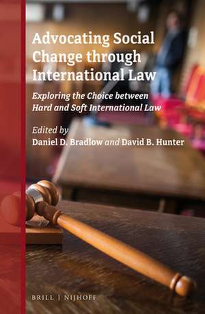 Advocating Social Change through International Law: Exploring the Choice between Hard and Soft International Law de Daniel Bradlow