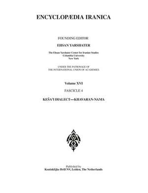 Encyclopaedia Iranica de Elton L Daniel