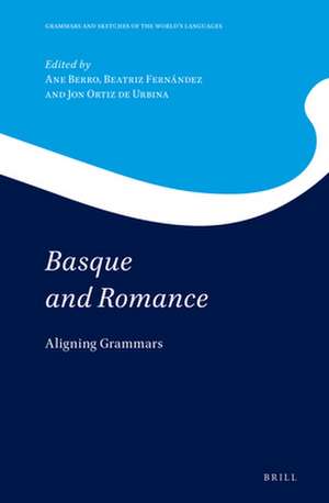 Basque and Romance: Aligning Grammars de Ane Berro