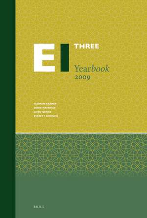 Encyclopaedia of Islam Three Yearbook 2009 de Gudrun Krämer