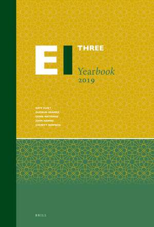 Encyclopaedia of Islam Three Yearbook 2019 de Kate Fleet