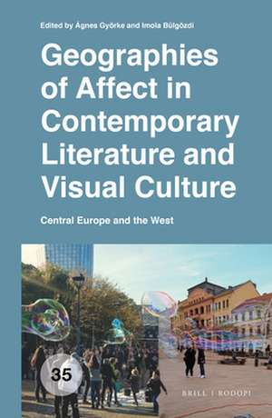 Geographies of Affect in Contemporary Literature and Visual Culture: Central Europe and the West de Ágnes Györke