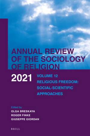 Religious Freedom: Social-Scientific Approaches de Olga Breskaya