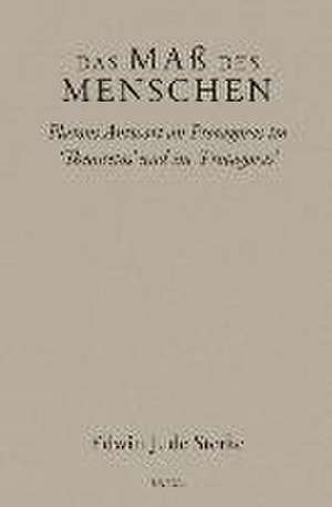 Das Maß des Menschen: Platons Antwort an Protagoras im ‘Theaitetos’ und im ‘Protagoras’ de Edwin J. de Sterke