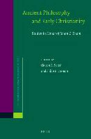 Ancient Philosophy and Early Christianity: Studies in Honor of Johan C. Thom de Philip R. Bosman