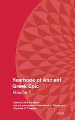 Yearbook of Ancient Greek Epic: Volume 7 de Irini Kyriakou