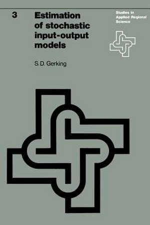 Estimation of stochastic input-output models: Some statistical problems de S.D. Gerking