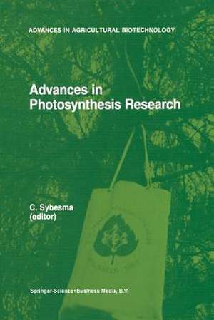 Advances in Photosynthesis Research: Proceedings of the VIth International Congress on Photosynthesis, Brussels, Belgium, August 1–6, 1983 Volume 2 de C. Sybesma