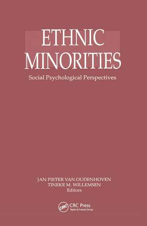 Ethnic Minorities de J.P. van Oudenhoven