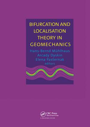 Bifurcation and Localisation Theory in Geomechanics de A.V. Dyskin