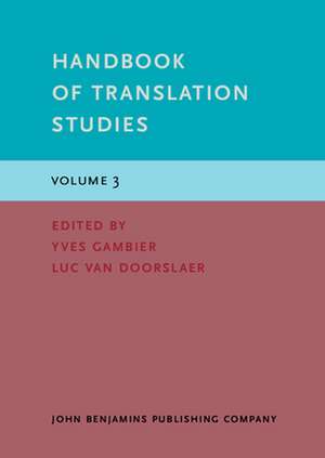 Handbook of Translation Studies