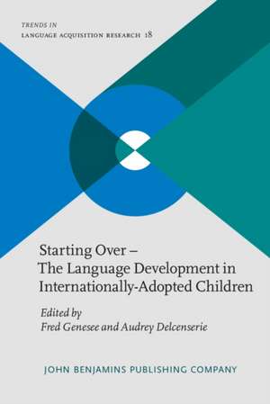 Starting Over the Language Development in Internationally-Adopted Children de Fred Genesee