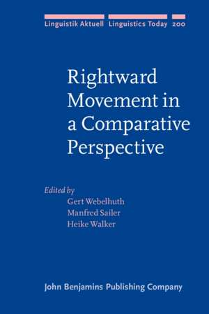 Rightward Movement in a Comparative Perspective