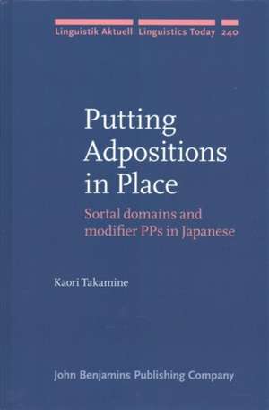 Putting Adpositions in Place de Kaori Takamine