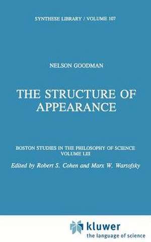 The Structure of Appearance de Nelson Goodman