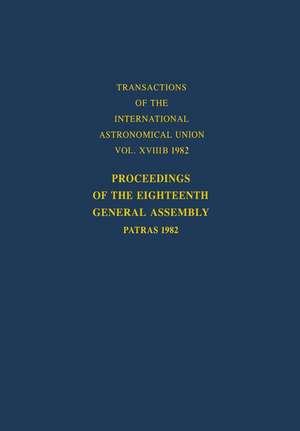 Proceedings of the Eighteenth General Assembly: Patras 1982 de Richard M. West