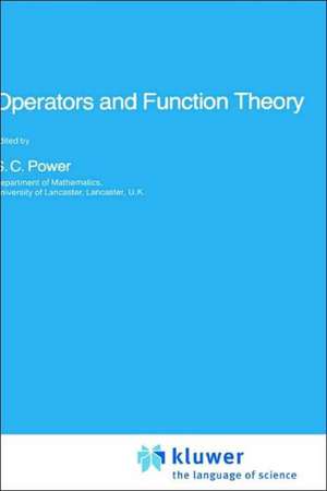 Operators and Function Theory de S.C. Power