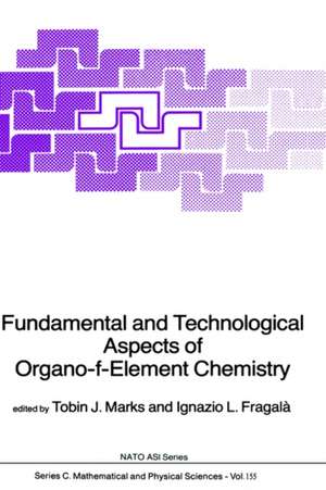 Fundamental and Technological Aspects of Organo-f-Element Chemistry de Tobin J. Marks