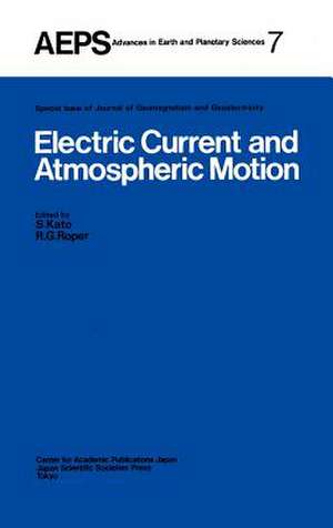 Electric Current and Atmospheric Motion de S. Kato