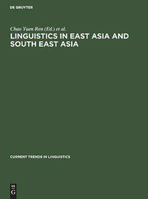 Linguistics in East Asia and South East Asia