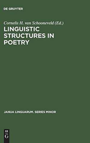 Linguistic Structures in Poetry de Samuel Levin