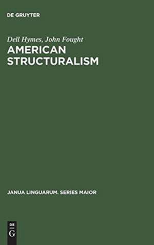 American Structuralism de Dell Hymes