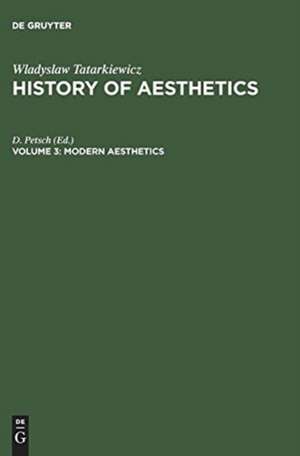 Modern Aesthetics de D. Petsch