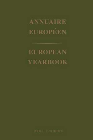 European Yearbook / Annuaire Européen, Volume 42 (1994) de Council of Europe/Conseil de L'Europe