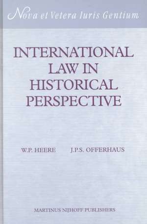 International Law in Historical Perspective: Index Volume XII de J.P.S. Offerhaus